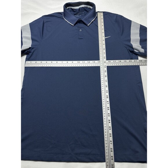 Nike Dri Fit Snap Polo Golf Shirt Mens Size XL MM Fly Framing Commander 746074 - Picture 6 of 9
